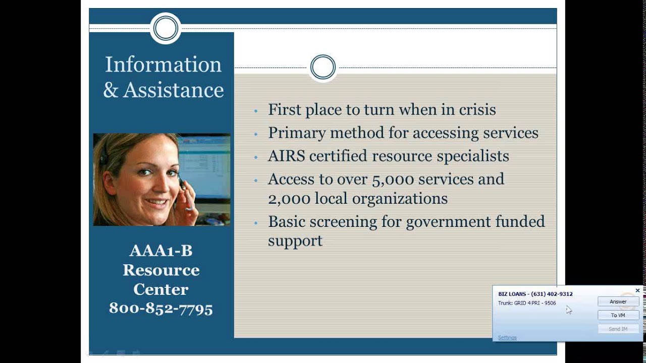 Area Agency on Aging 1B 101 YouTube