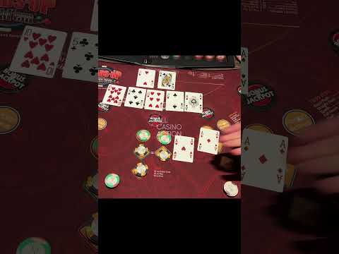 POCKET ACES FOR THE TOP PAYOUT!! HEADS UP HOLDu0027EM!! #shorts