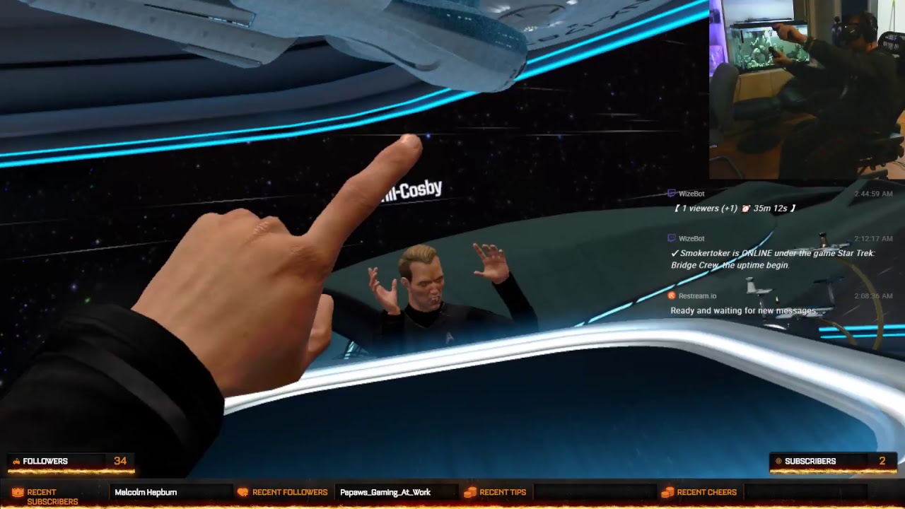 StarTrek BridgeCrew Pimax4k+NoloVR