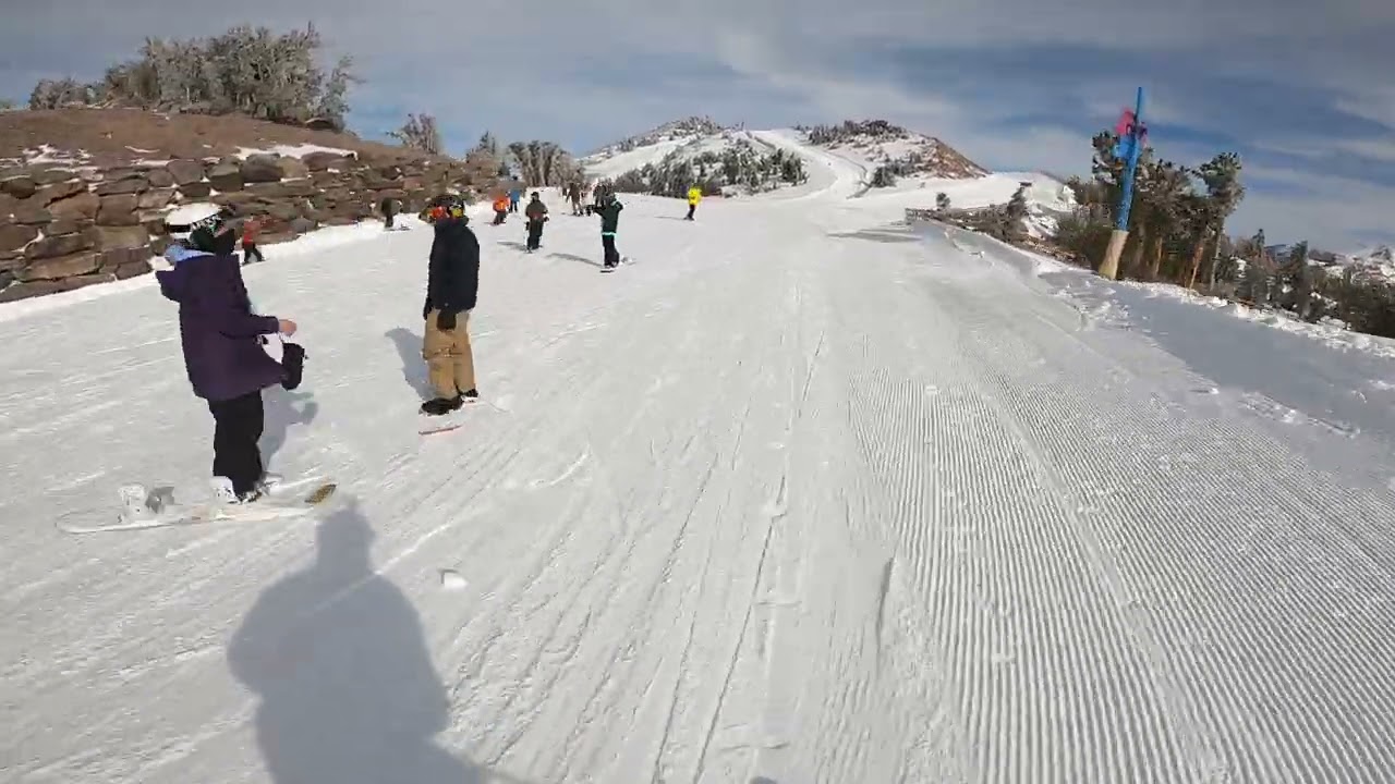 Dave's run to Canyon lodge in Mammoth