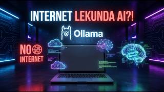 Ollama Complete Setup Telugu 🔥 Run AI Models on Your Laptop FREE | Llama, DeepSeek & More |