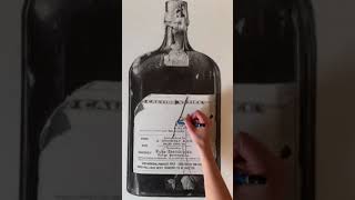 Work in Progress: Old Overholt Prohibition Bottle