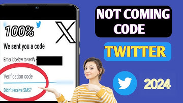 How To Fix Verification Code Not Coming on Twitter 2024 | Twitter not sending verification code