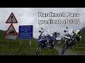 Hardknott Pass by Motorcycle, Lake district, England