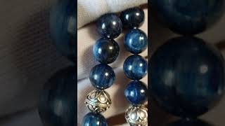 Четки из кианита с православным крестом  #shorts #rosary #четки