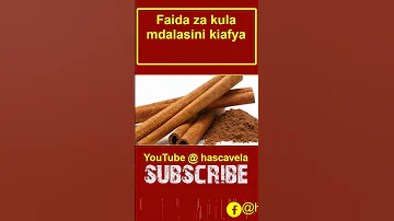 Faida Za Kula Mdalasini Kiafya 1 Shorts 