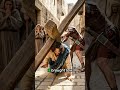 The Third Station Jesus Falls the First Time #christianshorts #bibleshorts #jesus #wayofthecross