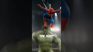 Left side: Hulk ka angry face (green glow, clenched fists) #Hulk#HulkShorts