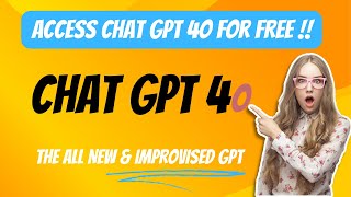 How to access chatgpt 4o for free (2 minutes quick tutorial)