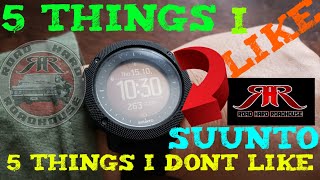 5 THINGS I LIKE, 5 THINGS I DISLIKE ON MY SUUNTO TRAVERSE ALPHA
