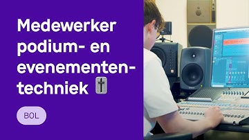 Podium- en evenemententechniek 🔌 mbo niveau 2 en 4