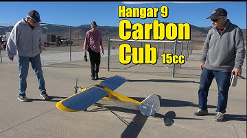 Dale & Gerald     Hangar 9 Carbon Cub 15cc     Saturday December 21, 2024