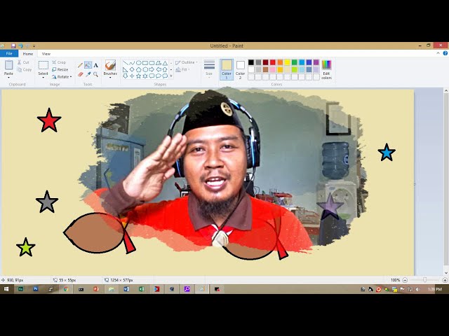 Pramuka ICT based grade 1-3 Menggambar CIKAL (Tunas Kelapa) dengan Ms.Paint class=