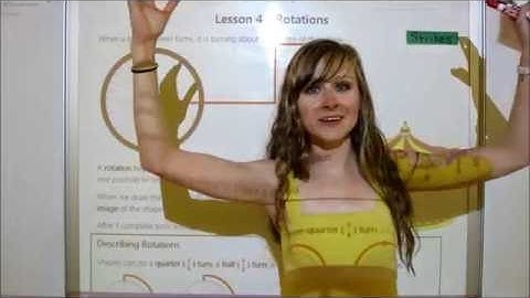 Grade 5 Math Lesson on Rotations (8.4)