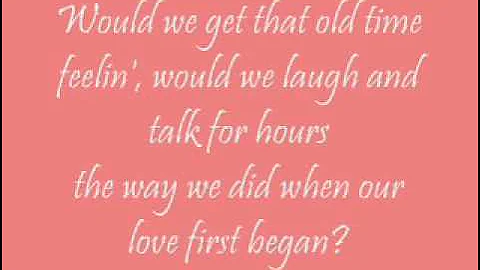 I Told You So - Carrie Underwood & Randy Travis Lyrics