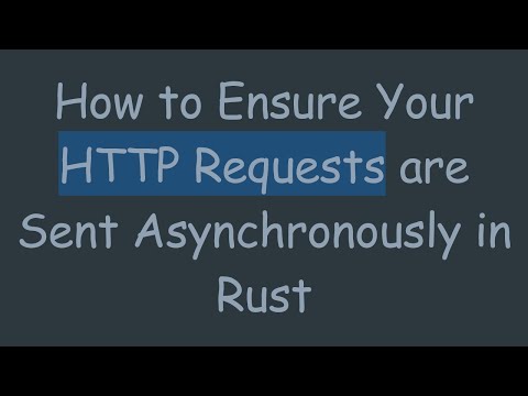 How to Ensure