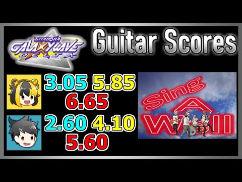 [GITADORA GuitarFreaks] Sing A Well - Guitar & Bass Scores