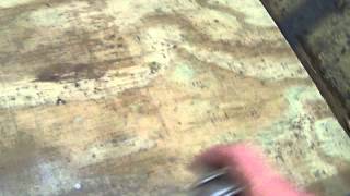 Restoration 1981 Sea Nymph aluminum boat part 8a (Installing the carpet)