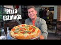 La PIZZA mas GORDA que me he comido 🍕 Pizza estofada en Medellin
