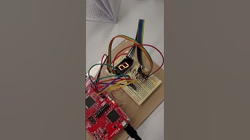 7-segment display with the MSP432