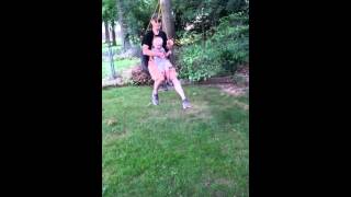 Elliott And Daddy Swing