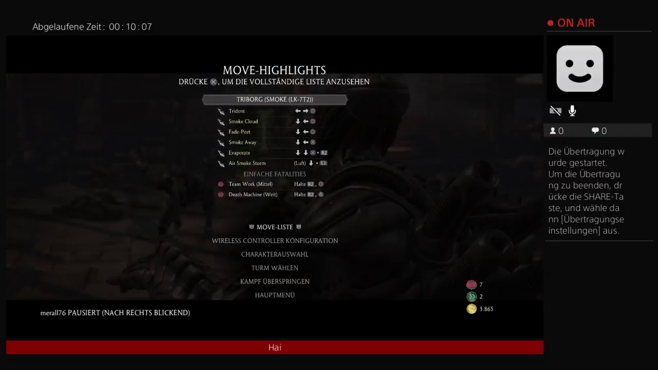 PS4-Live-Übertragung von merall76