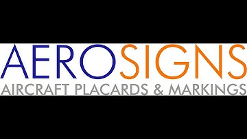 AeroSigns Airframe, Engine ownership and Registration data plates