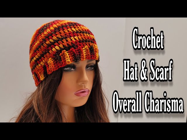 Marlo Hat + Scarf, free beginner crochet hat and scarf set - TL Yarn Crafts