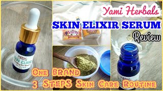 HOW TO USE SERUM FOR FACE? || ALL NATURAL ONE BRAND SKIN CARE ROUTINE - YAMI HERBALS|| ASHBI CHANNEL