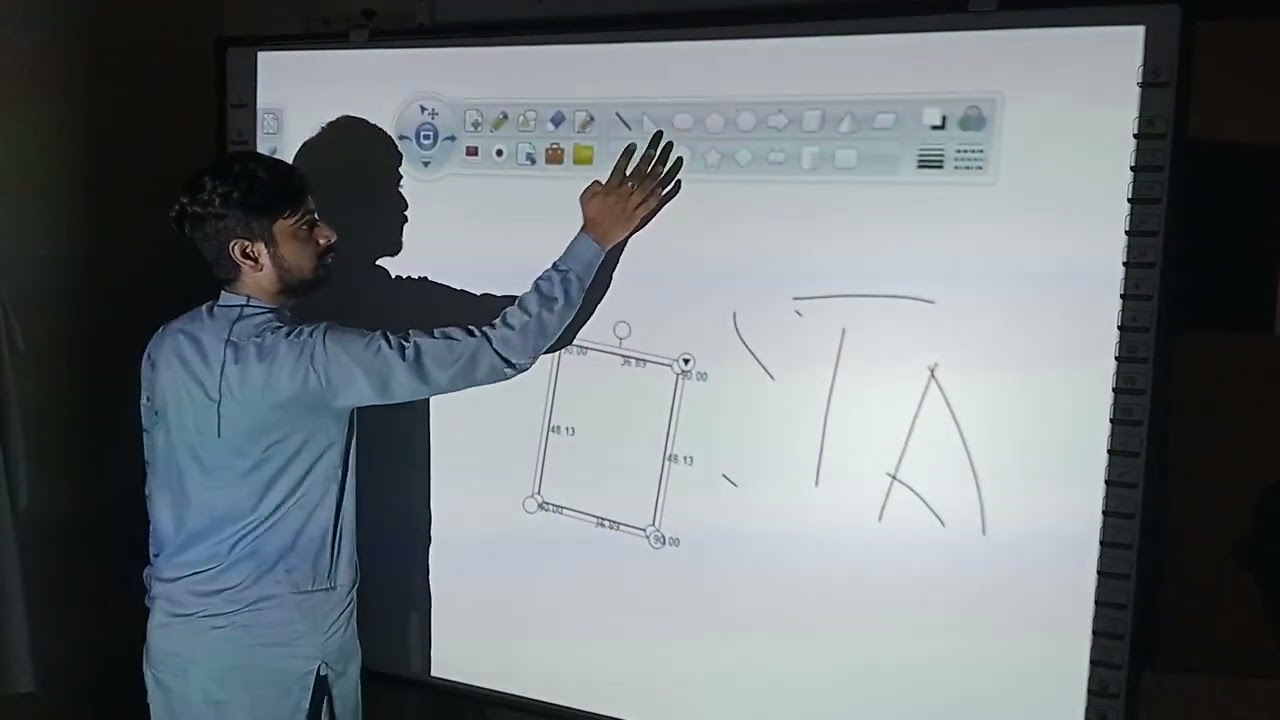 86 Inch Interactive Whiteboard | Smart Board for School, Office & Online Teaching | Just Plug & Play