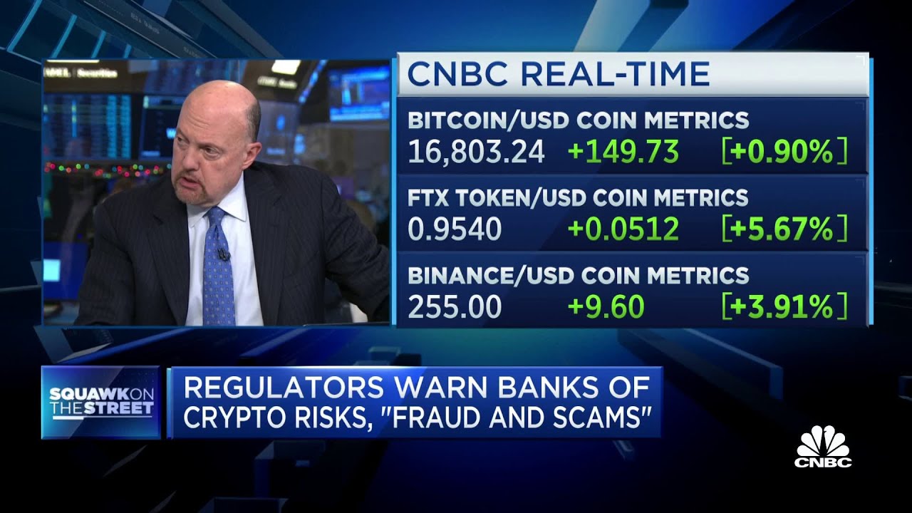 SEC will do a round-up of crypto companies not compliant with regulation,  says Jim Cramer