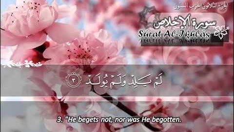 سورة الإخلاص ماهر المعيقلي - Sûrat Al Ikhlas Maher Al Muaiqly