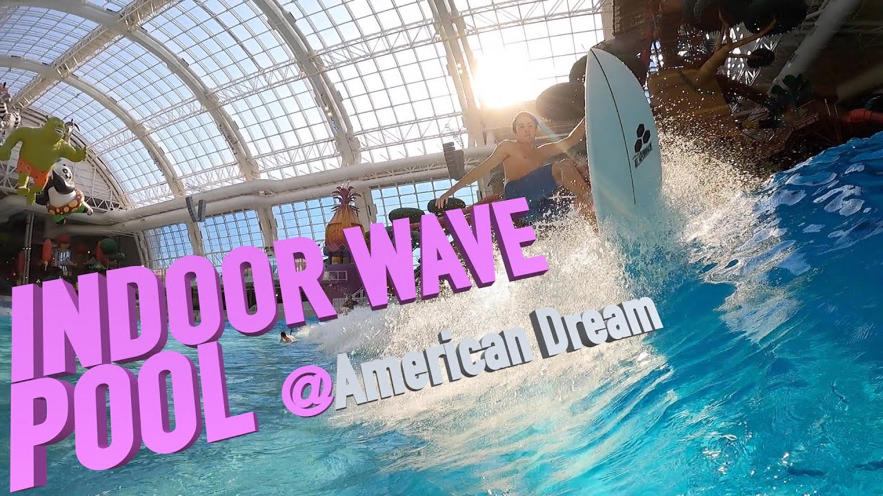 NEW JERSEY INDOOR WAVE POOL (American Dream, Skudin Surf) YouTube
