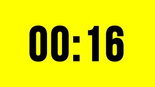Famous 16 Second Timer Countdown No Music With Alarm Profile