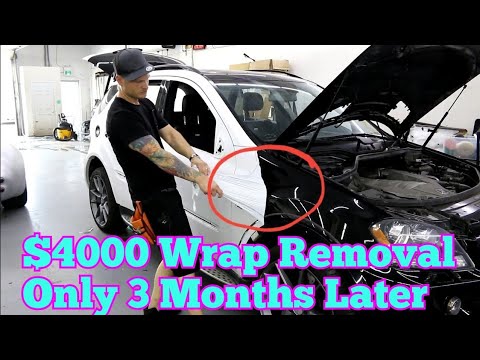 Video Removing A $4000 Wrap Only 3 Months Later - youtube