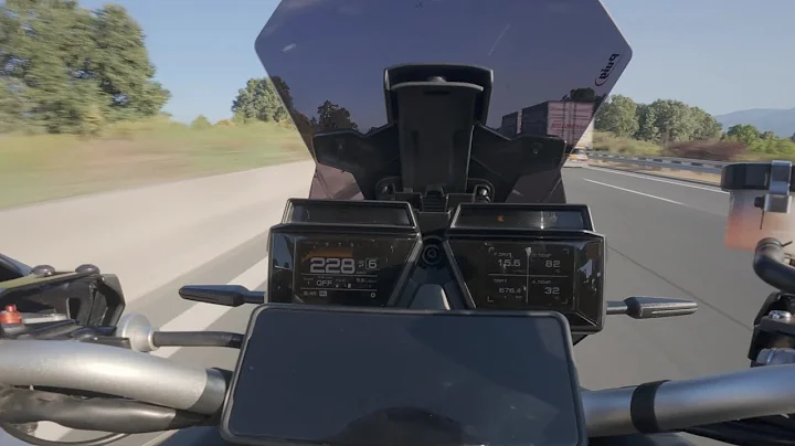 Yamaha tracer 9 2022 Top speed