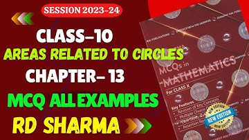 RD Sharma MCQs Examples Solutions Class 10 Chapter 13 Areas Related To Circles Multiple Choice Ques