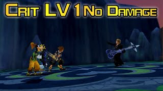 Demyx No Damage Level 1 Critical Mode - Kingdom Hearts 2 Final Mix