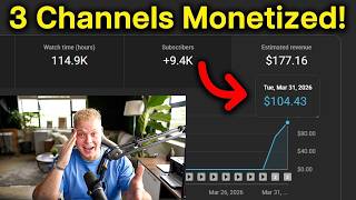 I Monetized 3 Brand New Faceless AI Channels in 10 Days