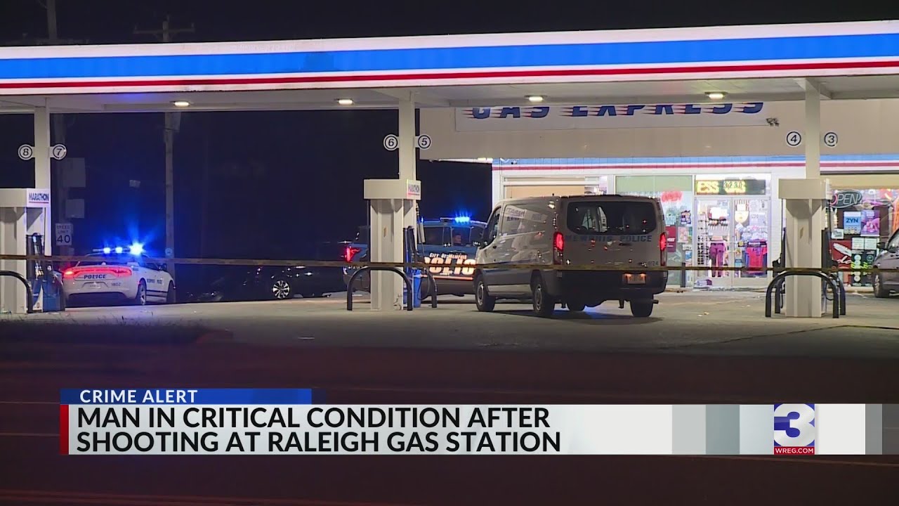 Shooting at Raleigh gas station leaves one critical - YouTube