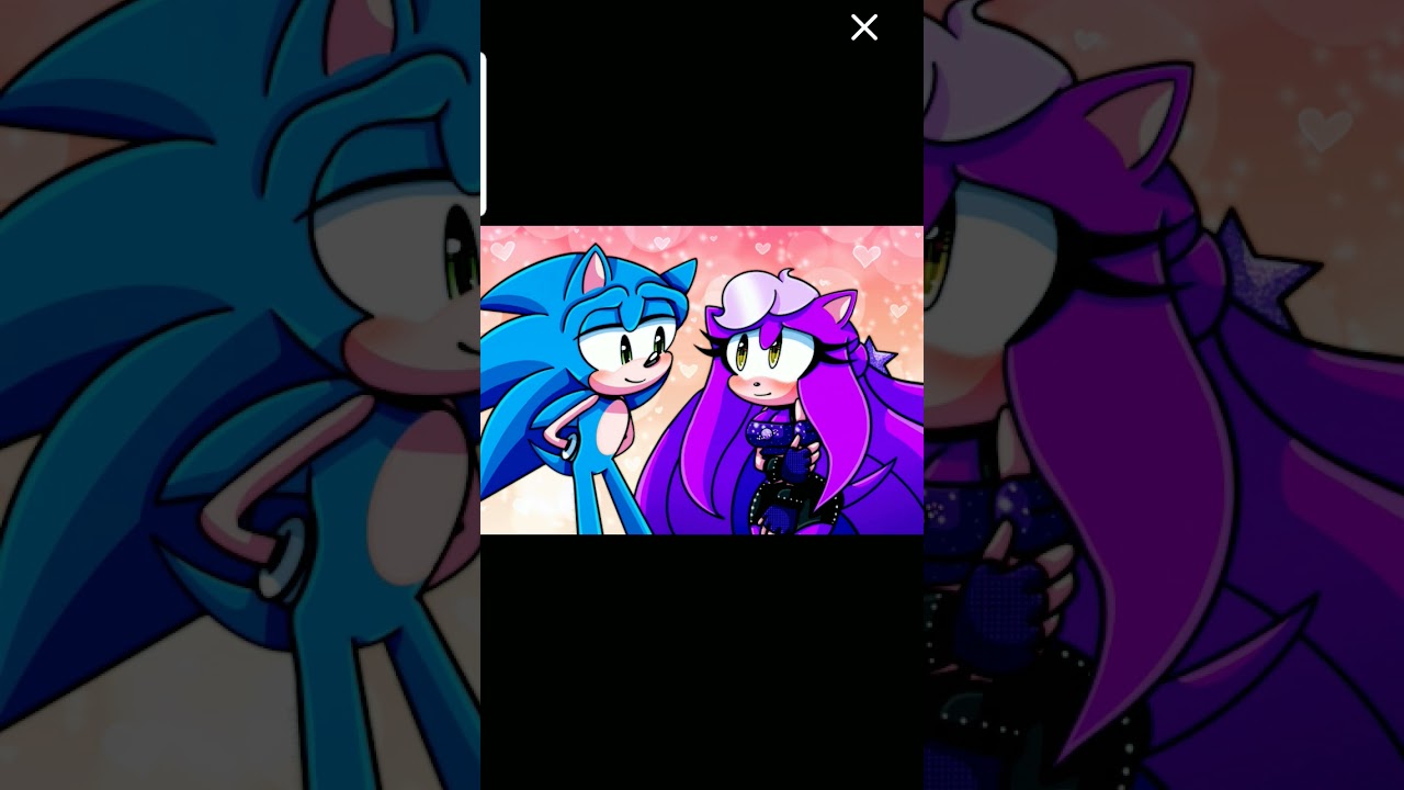 Me And Sonic Singing Se&ntilde;orita💙💜 #music #love