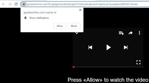 goadsonline.com Push Notifications Removal Tutorial - Learn to Block goadsonline.com ads