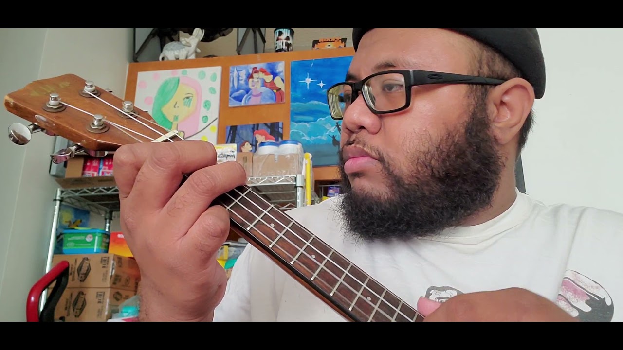 Imagine dragons ft. JID enemy uke fingerpickin YouTube