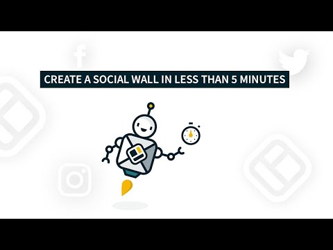 Social Wall: How to create a social wall in less than 5 minutes