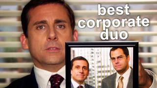 the evolution of michael scott and david wallace | The Office US | Comedy Bites