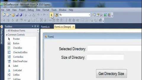 C# Edge 84 -  C# Size of a Directory Part 2 Recursion