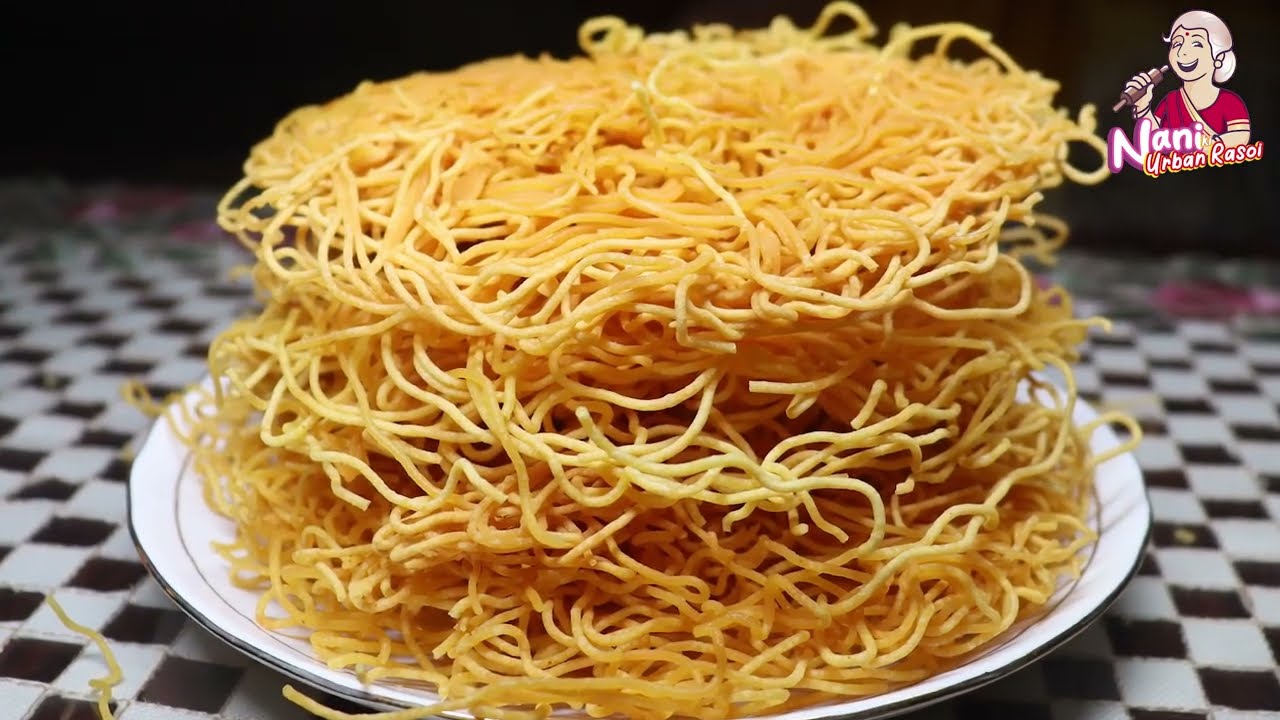 कुरकुरी और स्वादिष्ट सेव | Sev Recipe In Hindi | Sev Racipe Nani Ki Urban Rasoi|