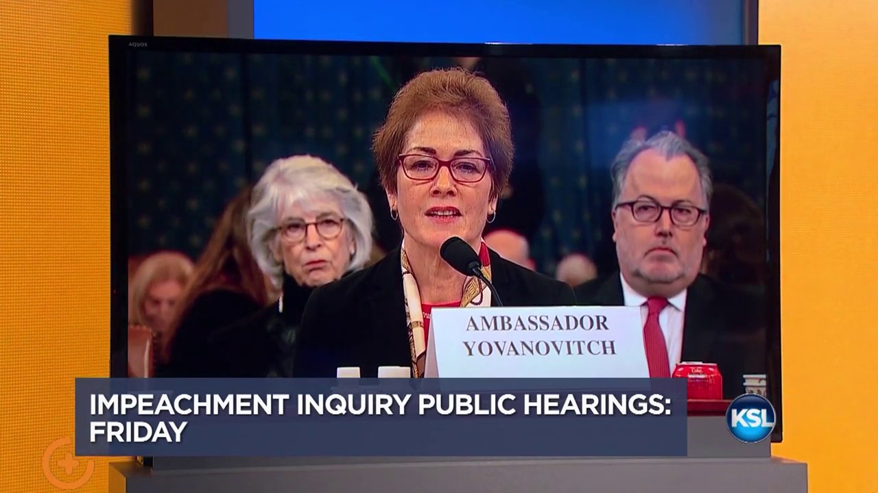 KSL+ What happened last week in the impeachment inquiry hearings