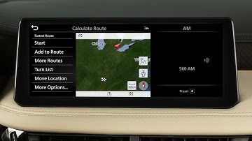 2024 INFINITI QX80 - Setting a Destination (if so equipped)