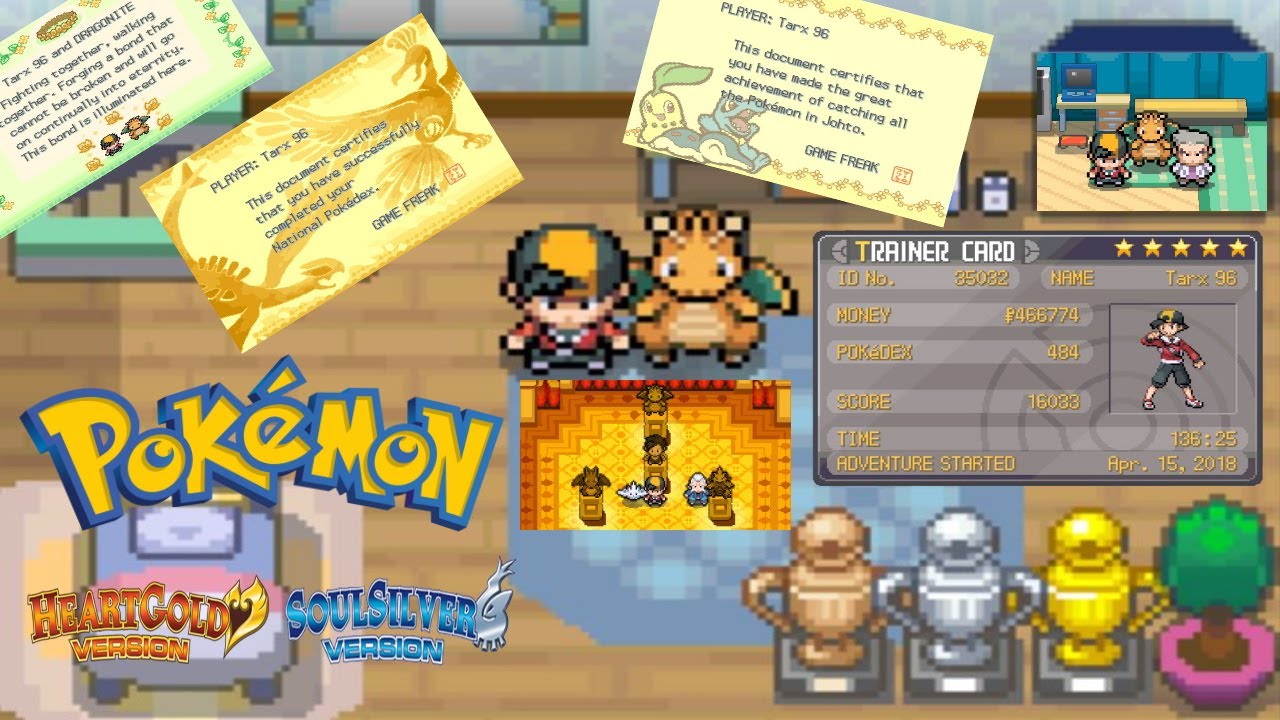 Pokémon Heart Gold Soul Silver: Pokédex Completion Comic